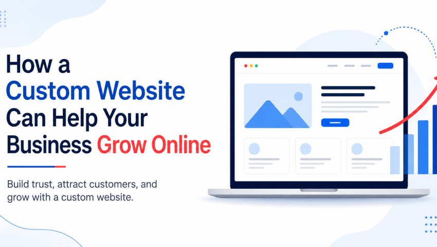 How a Custom Website Can Help Your Business Grow Online