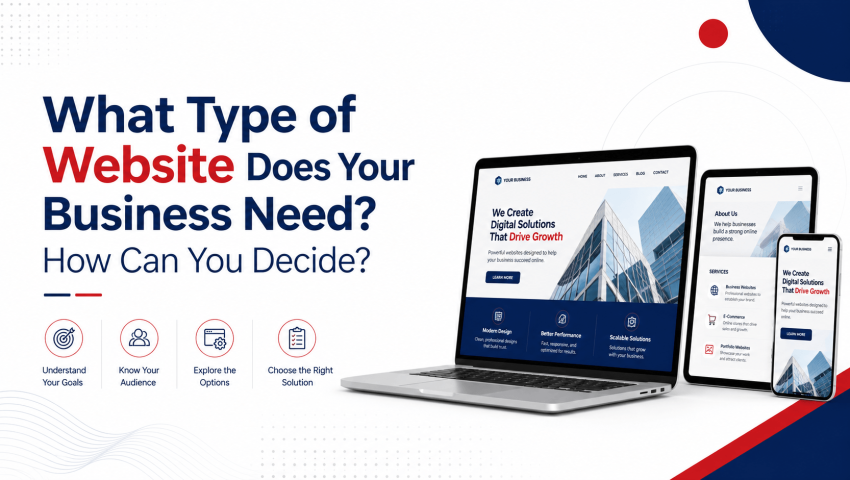 What Type of Website Does Your Business Need? How Can You Decide?