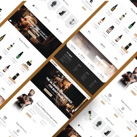 BarbarShop’s Website