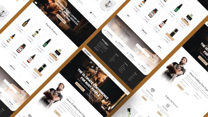 BarbarShop’s Website