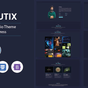 Aboutix - Personal Portfolio WordPress Theme